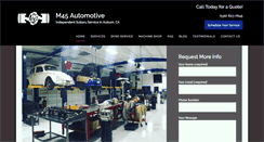 Desktop Screenshot of m45autoserviceauburn.com